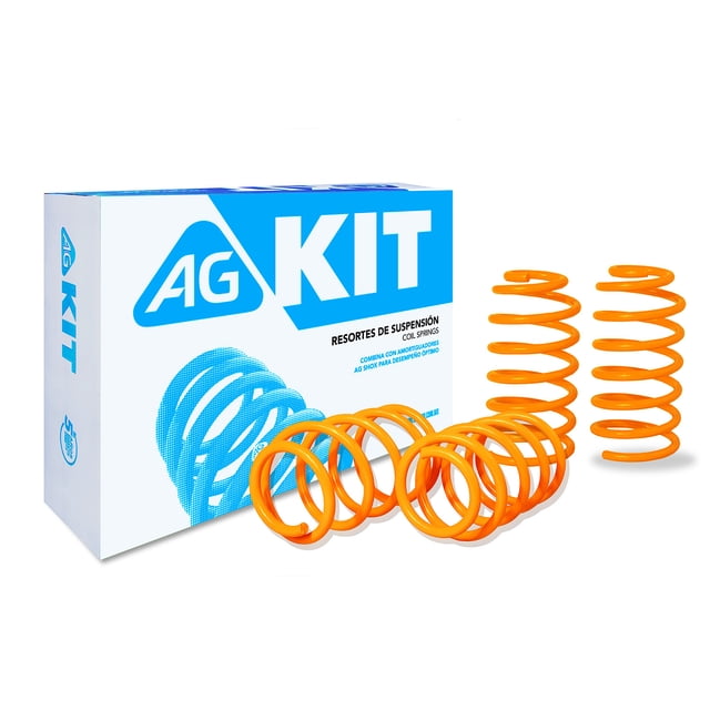 Resortes Deportivos AG para Auto Completo para Volkswagen Jetta A2 2087 a 2089 4 Piezas Nuevos
