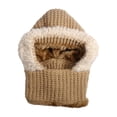 thumbnail image 4 of XIAOCHA Women’S Soft Lined Beanie，Full‑Coverage Knit Hats，Fall‑Winter Outdoor Headwear,Khaki, 4 of 4