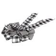 thumbnail image 4 of Bow-knot DIY Christmas Tree Decoration Rural American Country Style Ribbon Handmade Lattice, 4 of 5