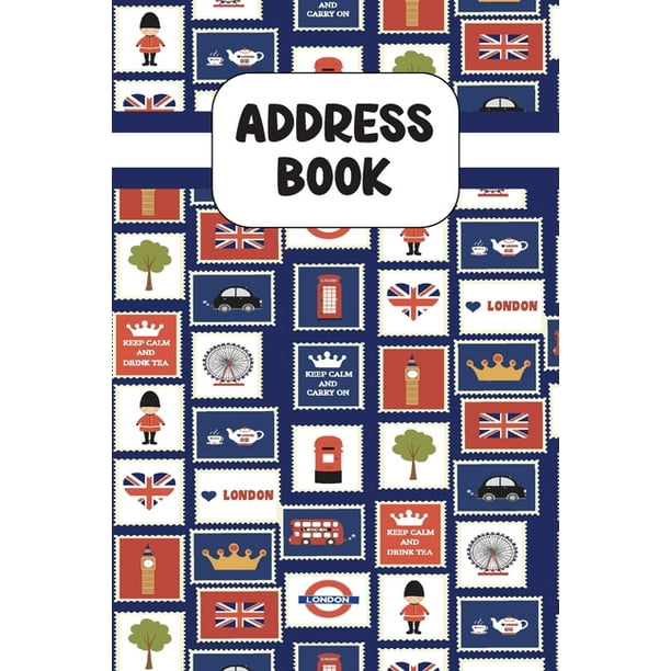 6x9 Size Address Book Address Book Cute Address Book with