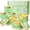 Green 15oz, variant on LA BELLEFEE Citronella Scented Tin Candle Set, 6-Pack 2.5oz*6 Long-Lasting Fragrance, Indoor & Outdoor for Home Patio Backyard Camping