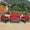 RED, variant on Costway 4PCS Patio Rattan Furniture Set Loveseat Sofa Coffee Table Garden W/ Cush