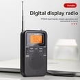 thumbnail image 3 of Radio AM/FM Portátil de Bolsillo, Radio Digital de 2 Bandas, Receptor de Transmisión de Audio, Dispositivo Electrónico con Conector para Auriculares., 3 of 5