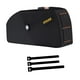 thumbnail image 4 of Bolsa de almacenamiento para cuadro de bicicleta, mochila de ciclismo, poliéster y nailon, bolsa para tubo delantero de bicicleta con correa Negro, 4 of 8