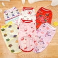thumbnail image 4 of Ropa ultradelgada para perros grandes, de malla transpirable, chaleco refrescante de verano para mascotas, para perros pequeños, medianos y grandes, estampado bonito, camiseta barata para cachorros y, 4 of 5