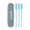 1 Set, variant on Nose Trimmer,3Pcs Nasal Hair Cutter Set Double Sided Nose Hair Cutter Portable 360° Rotating Manual Nose Hair Trimmer for Men and Women(1 Set)