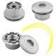 thumbnail image 1 of Cabezal de desbrozadora universal, hilos de cabeza de recortadora de aluminio para cortadora de césped de gasolina A ACTIVE Biensenido a ACTIVE, 1 of 5