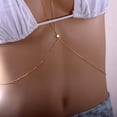 thumbnail image 2 of (oro) estrella Cadena para el cuerpo Arnés Bikini Joyería para el cuerpo Cadena para mujeres y niñas Rojo Verde Cocina, Decoración y Otros, 2 of 4