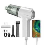 Meitianfacai Home Holdheld Vacuum Cleaner, Wireless Car Vacuum Cleaner, USB Rechargeable, Super Suction, Easy To Use