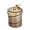 Coffee, variant on Camping Trash Can Collapsible: Pop up Trash Can, 10 Gallon Collapsible Yard Waste Bag/Leaf Bin, with Clips to Hold Garbage Bag in Place, for Garden, Lawn, Picnicking, Parties, Travel (Brown)
