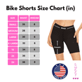 thumbnail image 6 of Sweet Hearts 3-Pack Biker Shorts for Women - Elastic Waist Shiny Lycra Workout Yoga Bike Running Shorts Made in USA, 6 of 6