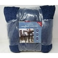 thumbnail image 2 of Whitley Willows Reversible Comfort Chair Pad 2 Pack Navy Peony, 2 of 2