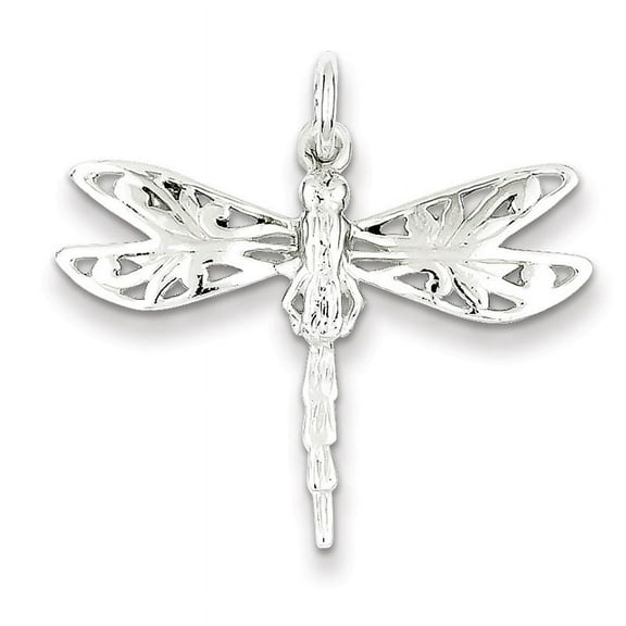 Sterling Silver Dragonfly Charm Pendant
