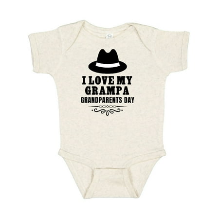 

Inktastic Grandparents Day I Love My Grampa Gift Baby Boy or Baby Girl Bodysuit