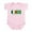 Petal Pink, variant on CafePress - Irish Brazilian Flag Infant Bodysuit - Baby Light Bodysuit, Size Newborn - 24 Months