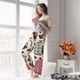 thumbnail image 5 of Balery Vintage Coffee Pantalones de pijama para mujer, pijamas ultraligeros, pantalones de estar por casa-Small, 5 of 6
