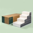 thumbnail image 4 of Zinus Cozy Pet Stairs Large / 4 Steps / White and Gray, 4 of 5