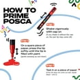 thumbnail image 6 of POSCA 8-Color Paint Marker Set, PC-5M Medium, Soft Colors, 6 of 9