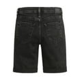 thumbnail image 3 of Signature by Levi Strauss & Co.™ Girls' Mid-Rise Denim Bermuda Shorts, Sizes 5-18, 3 of 4