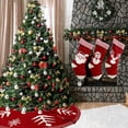 thumbnail image 6 of Clearance Christmas Decoration! Christmas Tree Skirt,Christmas Ornaments Linen Printed Christmas Tree Skirt Decoration Props 95cm Save up to 50%, 6 of 8