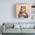 thumbnail image 2 of Trademark Fine Art 'Lotus Cat' Canvas Art by Oxana Ziaka, 2 of 4