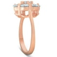 thumbnail image 2 of Pompeii 2 Ct Diamond EX3 Lab Grown 14k Rose Gold Engagement Ring (G/H,VS2-SI1), 2 of 3