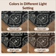 thumbnail image 7 of Design&I 5'x7' Ultra Soft Area Rug, Insect Damask With Baroque Medallion Centerpiece Gothic Skull And Playful None Fluffy Washable Non Shedding for Bedroom Living Room Home Office, 7 of 7