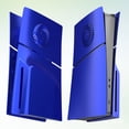 thumbnail image 3 of Faceplate Vented Replacement for PS5 Slim Console Housing Shell Cooling Vent Skin Separated Face Plates Side Panels-Blue-for Disc Edition, 3 of 4