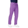 thumbnail image 4 of Adar Universal Unisex Scrub Set - Unisex V-Neck Scrub Top & Tapered Drawstring Scrub Pants, 4 of 6