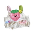 thumbnail image 2 of Pantalones con tirantes para muñecos de peluche, adorables tirantes para figuras de peluche de Dress up Alive, para muñecas de 7,87 pulgadas Fresas, 2 of 8