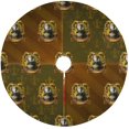 thumbnail image 1 of Huffle-Puff Christmas Tree Skirt Decorations Holiday Tree Skirt 36 Inch, 1 of 6