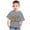 Grey, variant on 2025 Happy Easter Day Cute Colorful Egg Hunting T-Shirt for Kids Round Neck Short Sleeve Shirts for Boys Girls Gray-3 Years