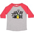 thumbnail image 3 of Inktastic Vacay Mode with Palm Trees Sun and Pineapple Boys or Girls Toddler T-Shirt, 3 of 5