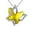 J, variant on Ladies Crystal Butterfly Necklace Multicolor Fashion Pendant Necklace