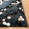 thumbnail image 3 of SAFAVIEH Manhattan Atanas Abstract Area Rug, Black, 5' x 8', 3 of 7