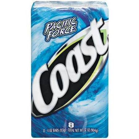 Coast Bar Soap, Pacific Force, 8ct