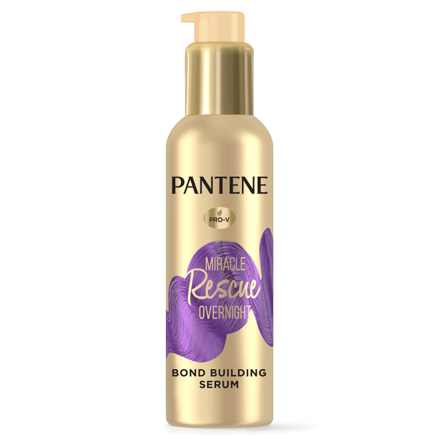 Pantene Hair Serum, Bond Builder Hair Treatment, Deep Leave In Conditioner, Overnight Miracle Rescue