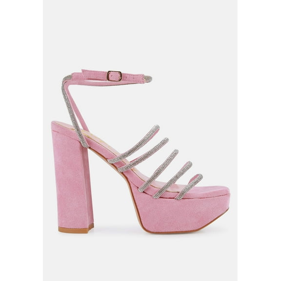 Tricks High Block Heel Sandals