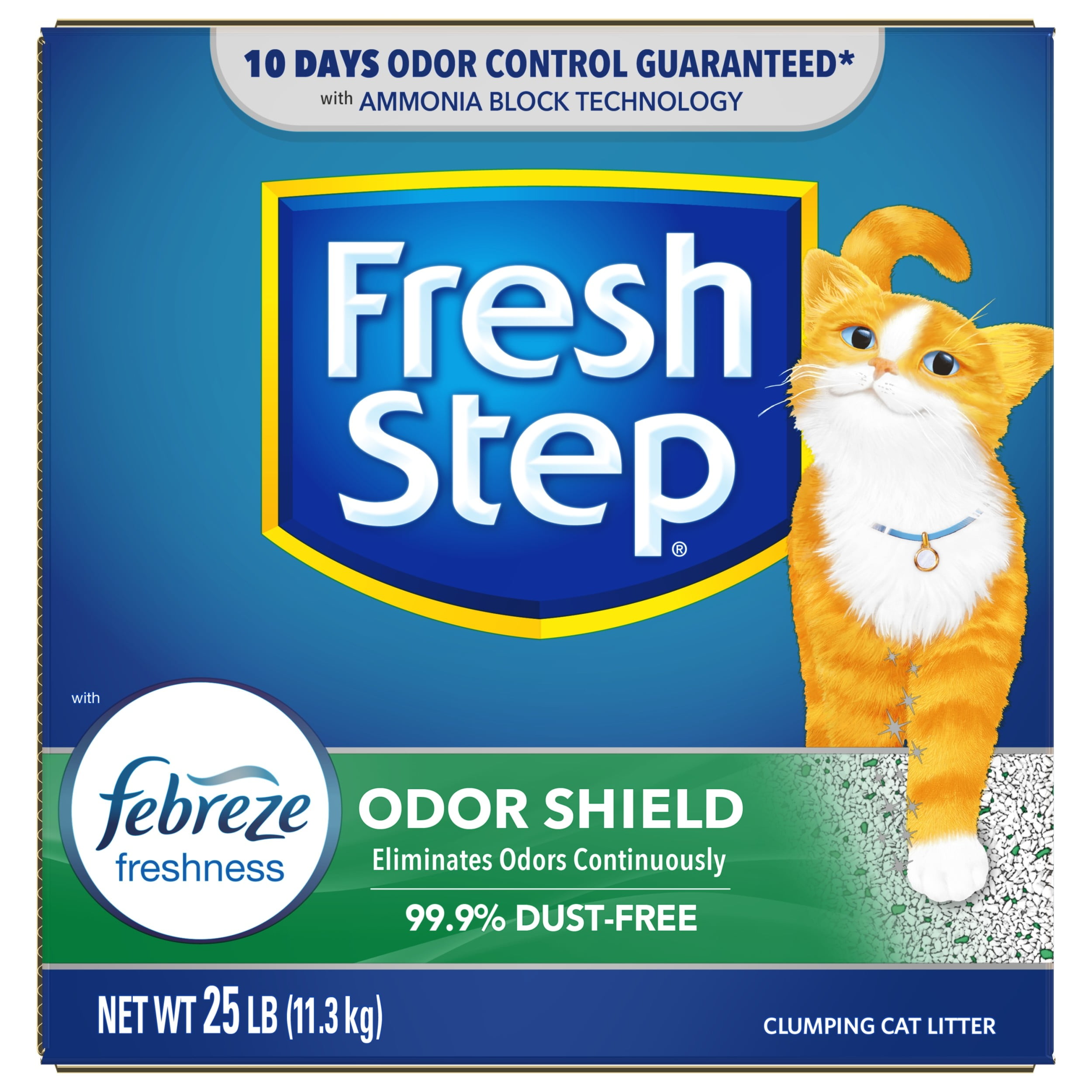 fresh step odor shield
