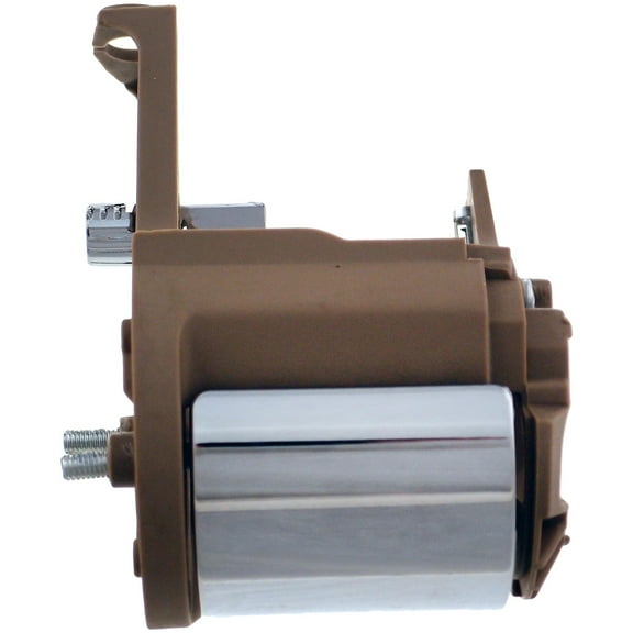 Dorman 81707 Front Passenger Side Interior Door Handle for Specific Ford / Mercury Models, Chrome Lever; Brown Housing