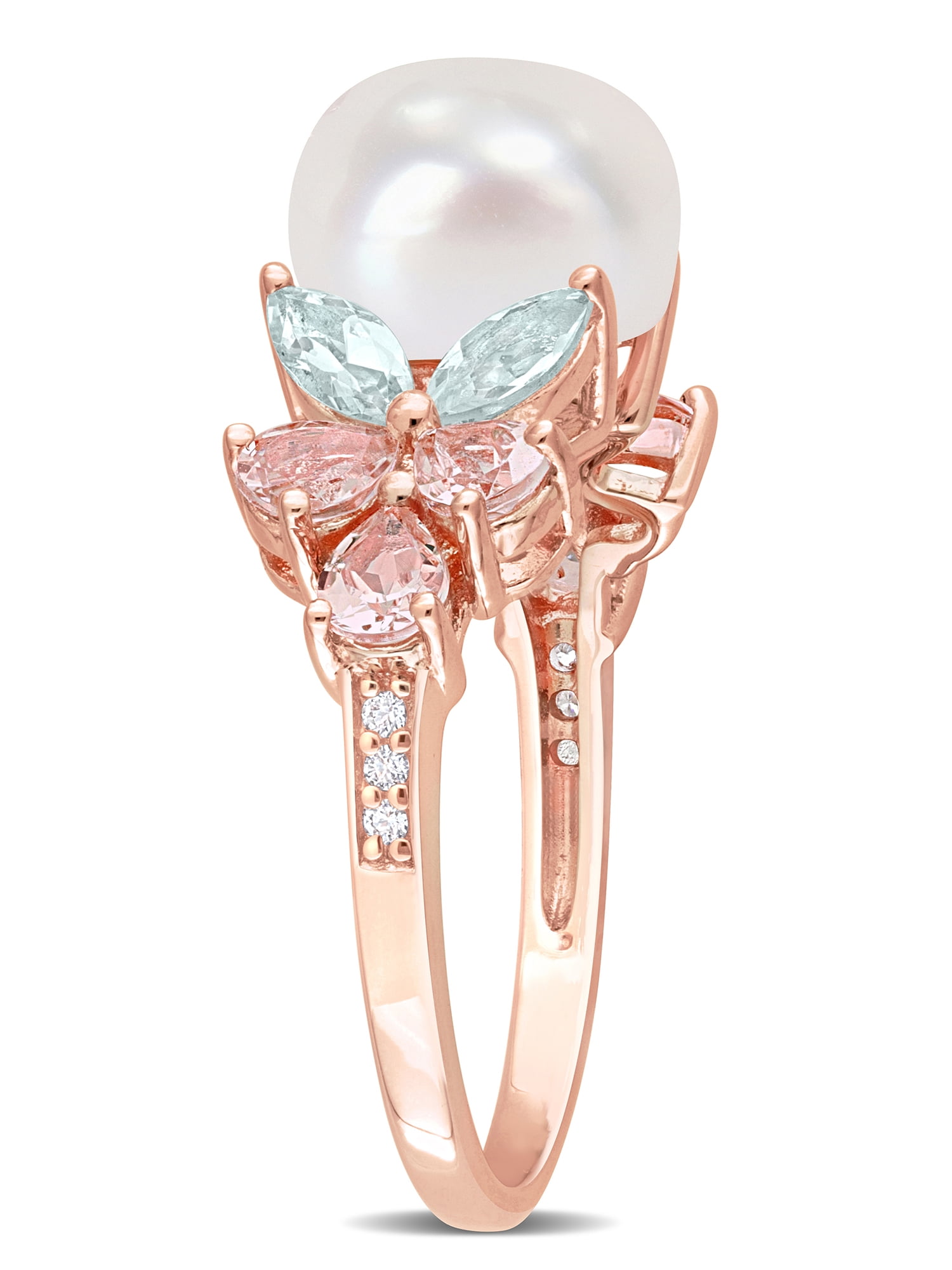 Everly Women's Cultured Pearl Sterling Silver Ring