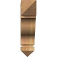 thumbnail image 2 of Ekena Millwork 4"W x 16"D x 16"H Funston Arts & Crafts Rough Sawn Bracket, Western Red Cedar, 2 of 4