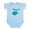 Sky Blue, variant on CafePress - Grampy's Fishing Buddy Infant Bodysuit - Baby Light Bodysuit, Size Newborn - 24 Months