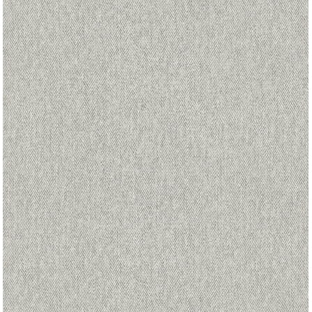 Advantage Herringbone Grey Tweed Wallpaper