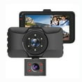 On Sale, 3Inch Dash Cam with 1080P FHD, DualLens Car Camera with Wide