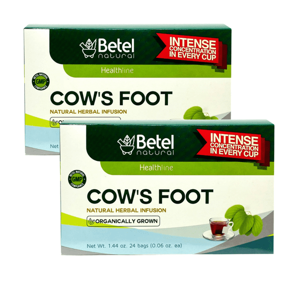 Betel Natural Premuim Pata De Vaca tea (Cows Foot Herb) - Deliciously Easy to Brew Tea- 48 Count
