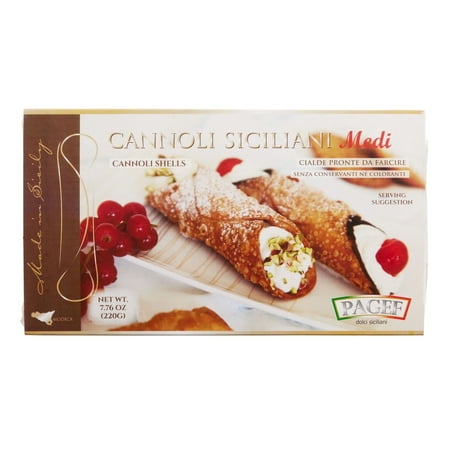 Pagef Cannoli Siciliani Shells 7.76 oz. Pack of 4