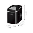 Frigidaire 26lb. Portable Countertop Ice maker, Black, EFIC108