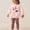 C Pink, variant on Girls Outfits 2-Piece, Ruffles Sleeve Tunic Tops Straight Leg Pants Fashion Casual Sets Purple 6T