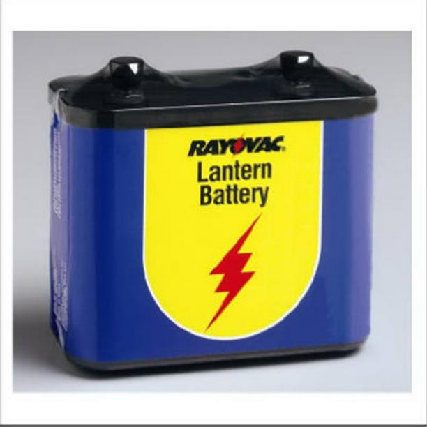 Rayovac General Purpose 6V Screw Terminal Zinc Lantern Battery